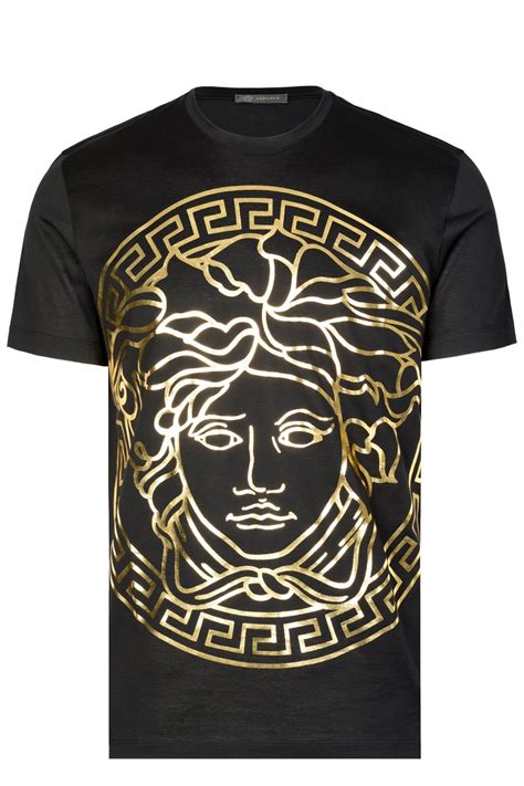 versace shirts emblem t|Versace t shirt medusa head.